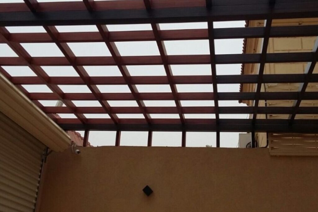 riyadh lexan pergolas cafes villas 15