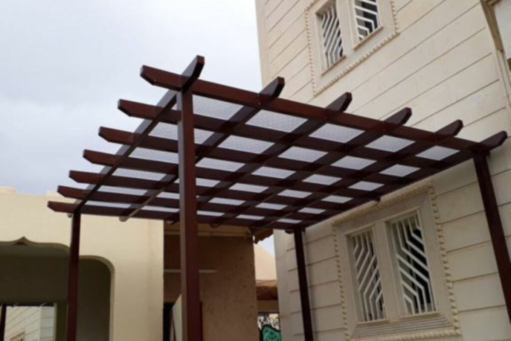 riyadh lexan pergolas cafes villas 24