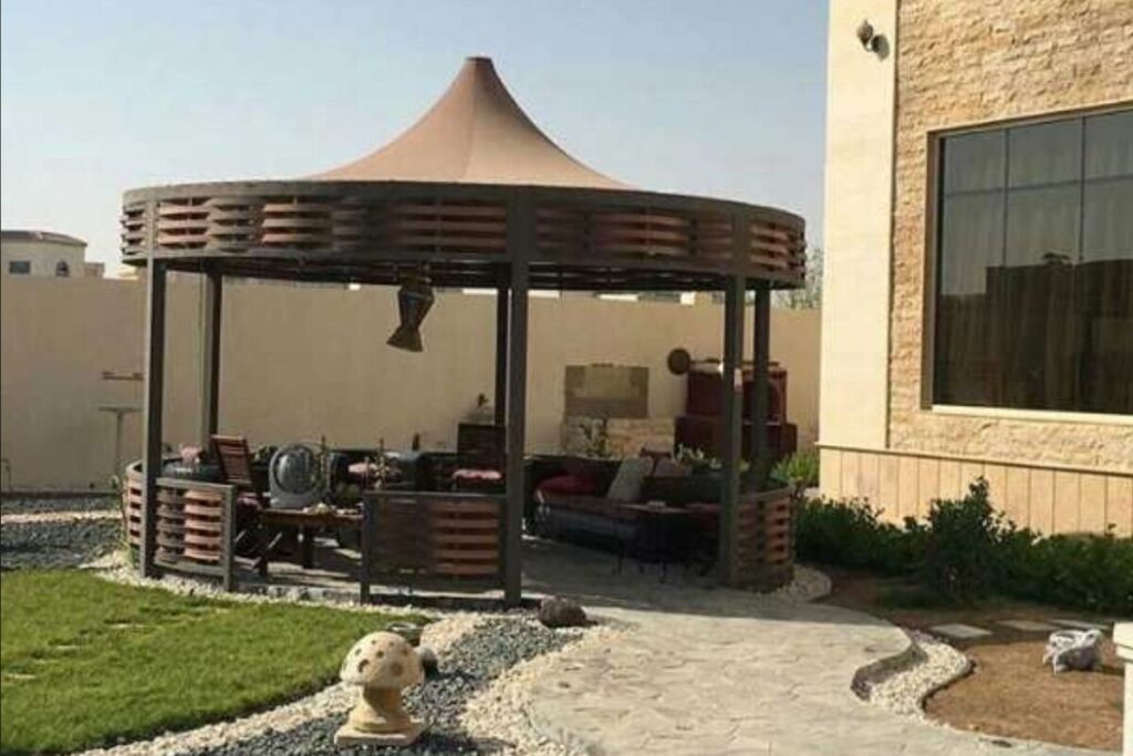 riyadh lexan pergolas cafes villas 29