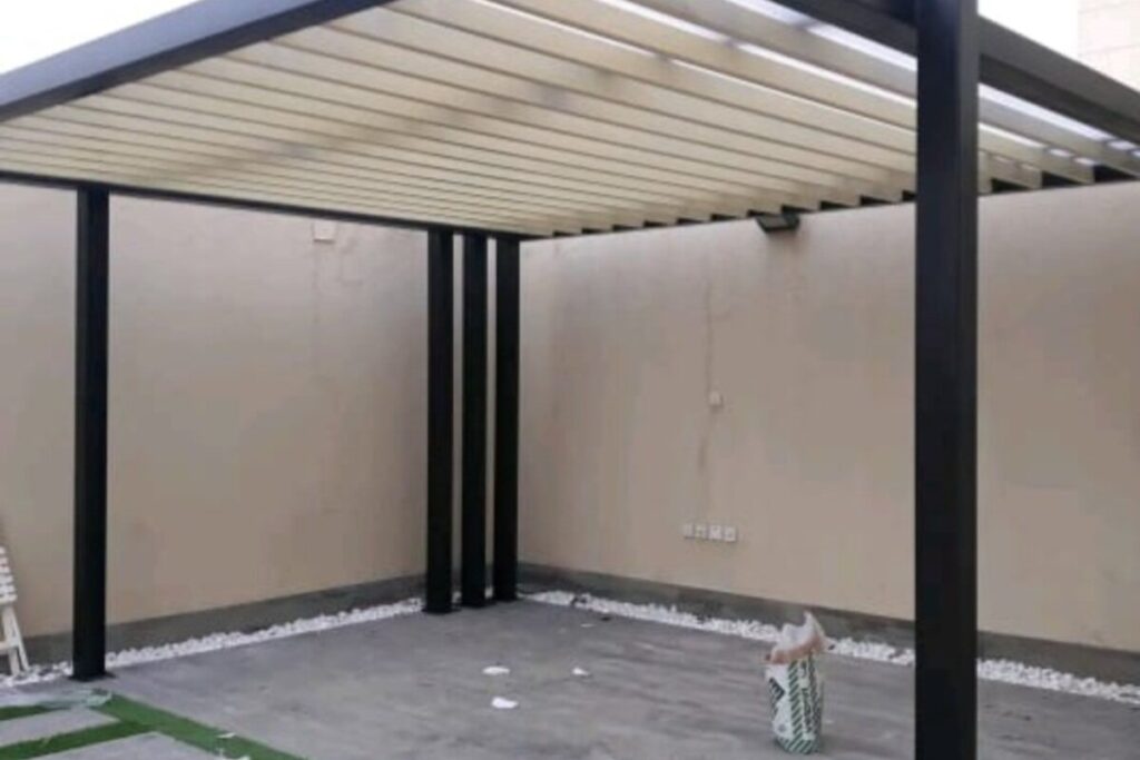 riyadh lexan pergolas cafes villas 37