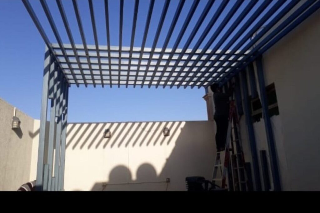 riyadh lexan pergolas cafes villas 40