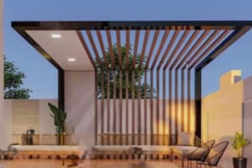 riyadh lexan pergolas cafes villas 42