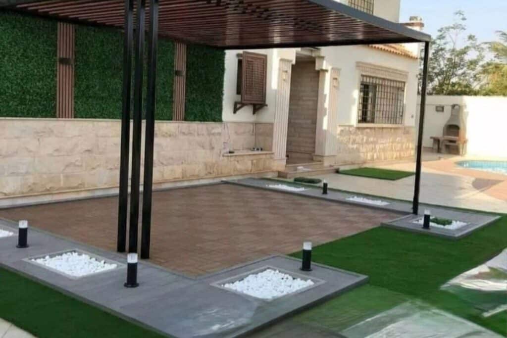 riyadh lexan pergolas cafes villas 46