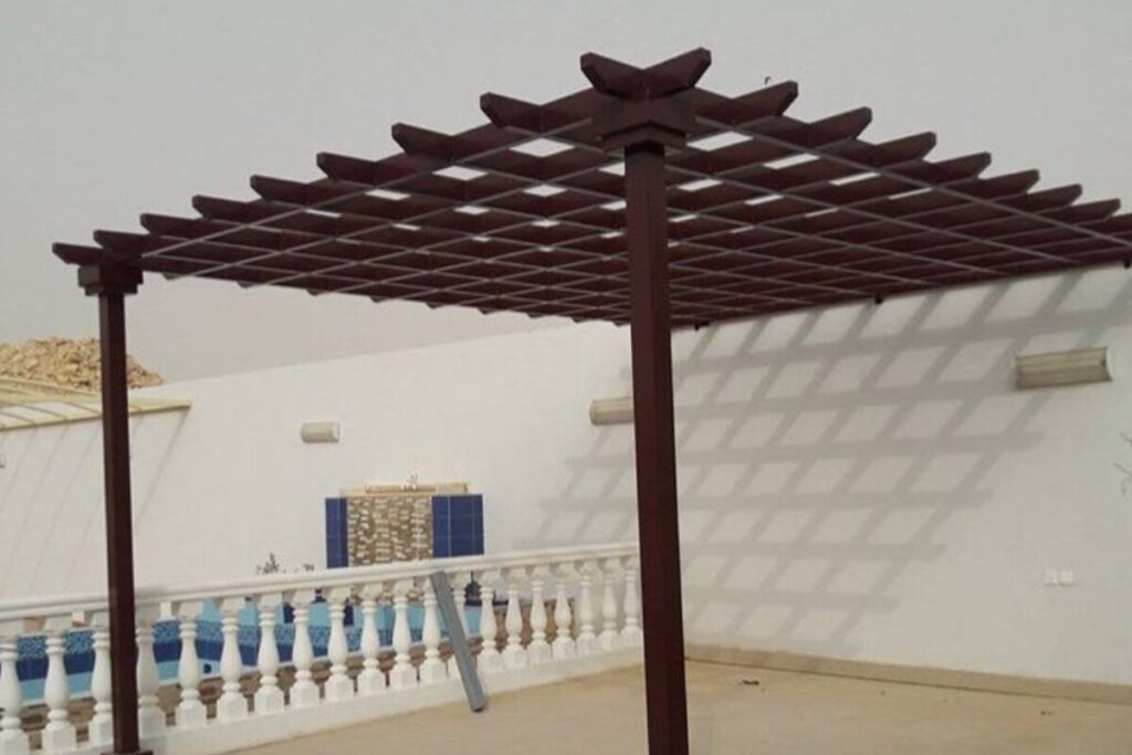 riyadh lexan pergolas cafes villas 5