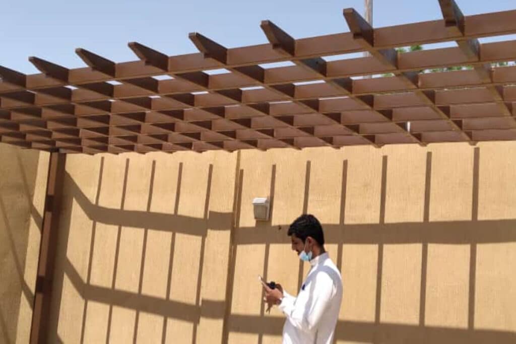 riyadh lexan pergolas cafes villas 50